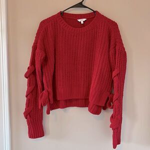 Womens’ Candies’ Cropped Sweater Size M